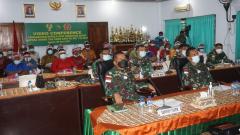 Kasad Berikan Arahan Secara Virtual kepada Danrem Merauke dan Orang Tua/Wali Casis Tamtama TNI AD